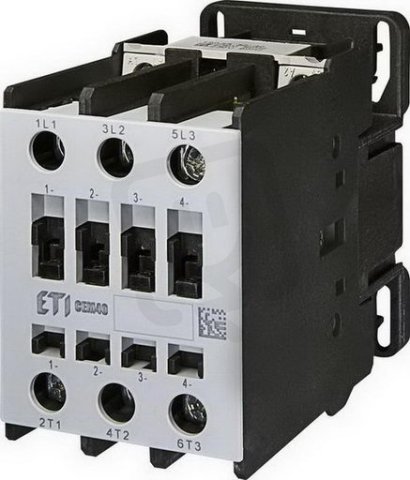 Motorový stykač CEM40.11-400V-50/60Hz, 3p, 3xNO+1xNO+NC,60A/40A ETI 004647134