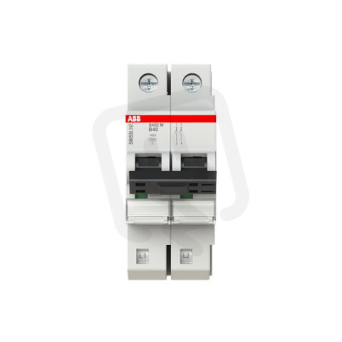 S402M-B40 Jistič 2p char.B 40A 10000 230/400V ABB 2CCS572001R0405