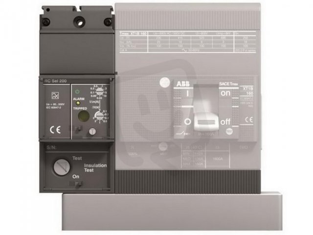 RC Sel 200 x XT1 4p F chráničový modul ABB 1SDA067121R0001