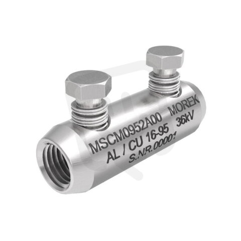 Kabelová spojka MSCM95 Al/Cu 16-95mm2, 2x Al šroub, 36 kV MOREK MSCM0952A00