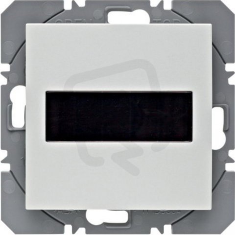 KNX RF tlačítko 1-násobné solární ploché, quicklink, S.1/B.x, bílá mat 85655188