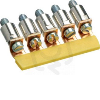 Propojení svorek 4mm2, 5-násobné HAGER KWJ04B5