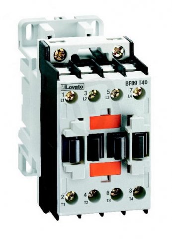 Lovato BF09T4D012 4P stykač Z 25A AC1 12VDC