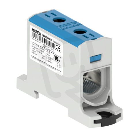 Univerzální řadová svorka OTL 95-1xAl/Cu 6-95mm2 1000V modrá MOREK MAA1095B10