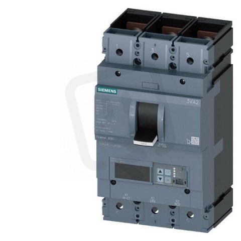 Jistič 500A 85kA/415V, Ir200÷500A, 3P přední přívod SIEMENS 3VA2450-6JP32-0AA0