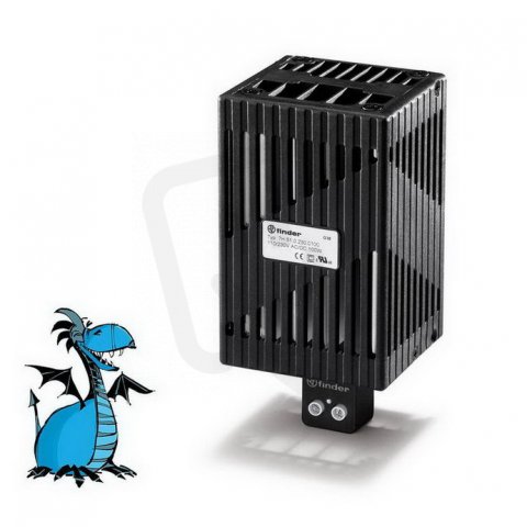 Topení bez ventilátoru, 100W, 110-230V AC/DC FINDER 7H.51.0.230.0100