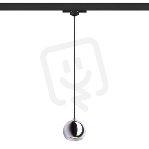 DESTY pro tříokr. lištu černá chrom 230V GU10 50W RENDL R13215