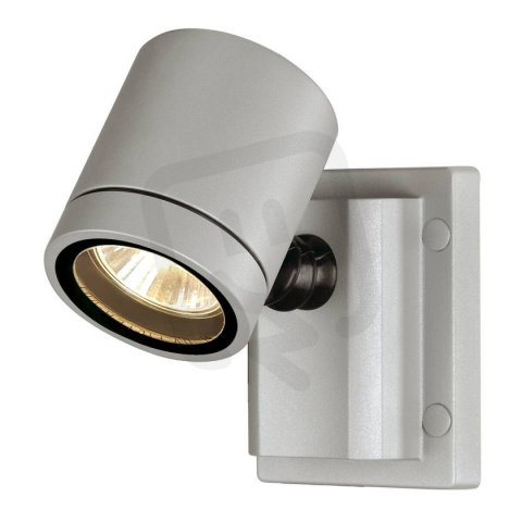 MYRA WALL venkovní nástěnné a stropní svítidlo 1x QPAR51 IP55 stříbrošedé 50W