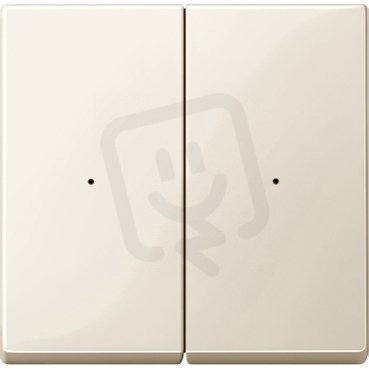 Kryty pro 2-násobný tlač. modul, White, System M SCHNEIDER MTN619244