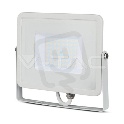 LED reflektor V-TAC 50W White Body Warm White VT-50