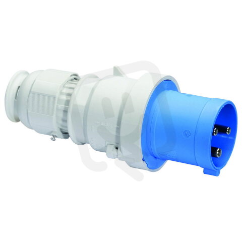 Vidlice 63A 3p 230V IP44 6h BALS 2104