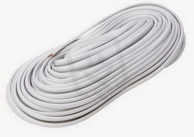 Kabel telefonní plochý 4 x 0,5mm, 20 m KOPP 33365498