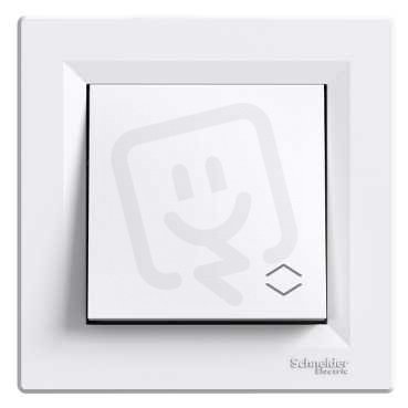 Schneider EPH0400421 Přepínač střídavý, ř.6, IP44, bílá