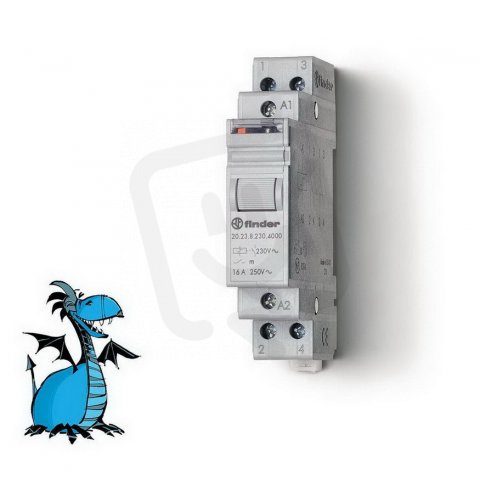Impulzní spínač, 1Z_1R/16A, 230V AC FINDER 20.23.8.230.4000