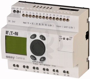 Eaton 106395 Řídicí relé easyControl,provedení s displejem,12 DI(4 AI),8 DO