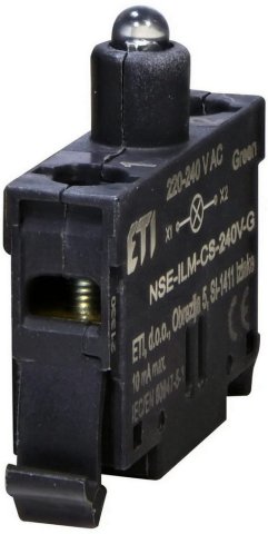LED modul pro tlačítkové skříně, 240V AC, zelená ETI 004774165