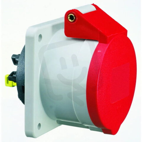 Zásuvka vestavná 32A 4p 400V IP44 6h Quick-Connect BALS 13710