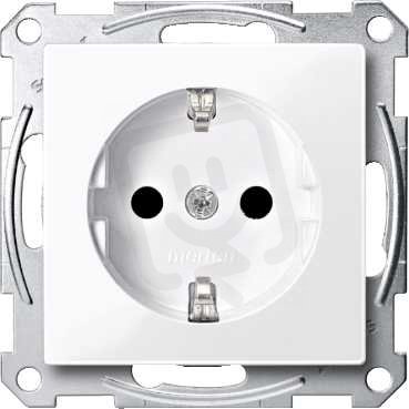 Merten Zásuvka 250V/16A SCHUKO šroubová System M Active SCHNEIDER MTN2400-0325