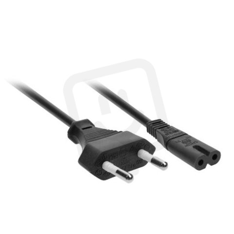 Napájecí kabel pro AV zařízení, 2-pin, 230V, 2,5A, sáček, 2m SOLIGHT SSP0102E