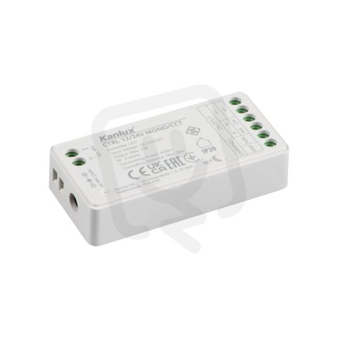 CTRL 12/24V MONO/CCT Řídící jednotka LED pásku (starý kód 22142) KANLUX 22147