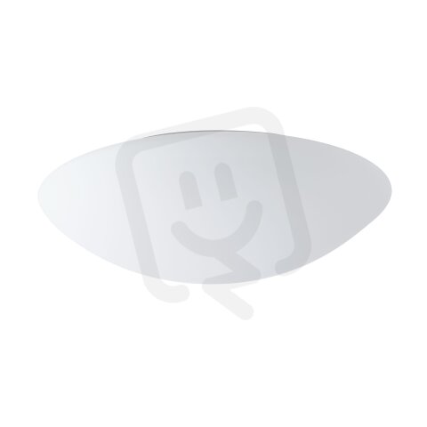 Přisazené LED svítidlo se skleněným stínidlem AURA 5 24W IP43 4K PIR bílá