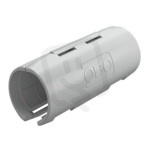OBO 3000 MMS M20 LGR Quick-Pipe spojka, M20, světle šedá, Polypropylen