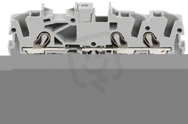 Svorka pro moduly, 3vodič., S diodou 1N4007, Šedá WAGO 2202-1311/1000-411