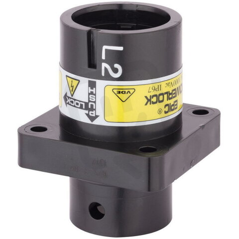 Vestavné pouzdro EPIC POWERLOCK A6 S L2/BK QP M12 (1) LAPP 44420280