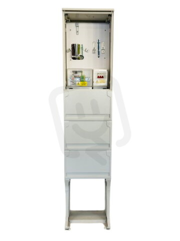 Rozvaděč ER513/NKP7P QM (3f 1/2S,-FVE) 1b. 1 el.měr HDO pilíř ESTA 114980