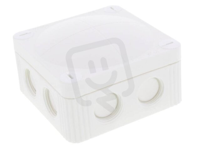 Krabice rozvodná COMBI 308/5 PP WH RAL9001 IP66/67 5-pól.svorkovnice 10060611