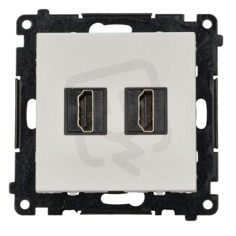 Zásuvka HDMI (v2.1), 2 násobná (přístroj