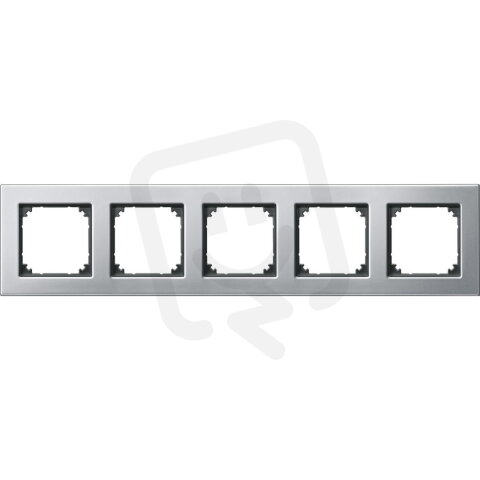 Rámeček M-Elegance 5násobný Platinum Sil SCHNEIDER 475560
