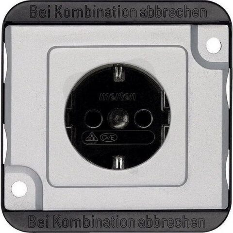 MTN2300-7060 Zásuvka SCHUKO, Antivandal,