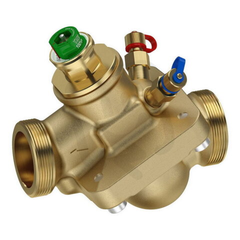 Tlakově nezávislý regulační ventil VP229E DN32 Qn 3200l/h s měřícími body