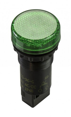 Indikační signálka EIS-99 G/RF 24AC/DC 22mm zelená ELECO 218415