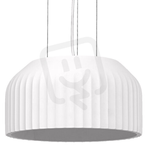 Decor Plaster Routes Pendant 300 1XE27 White OSRAM 4099854460913