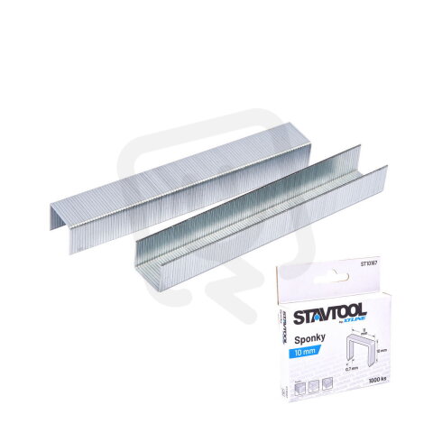 Sponky 1000ks 10 mm STAVTOOL ST10167