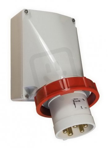 Walther 668509 Nástěnná přívodka 63A 5P 230V 9h IP67