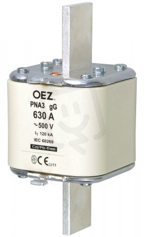 PNA3 315A aM Pojistková vložka AC690V/DC250V vel.3 motorová OEZ:40364
