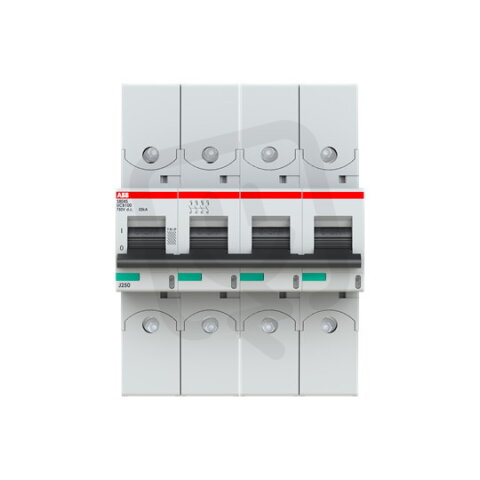 ABB S804S-UCB100-R jistič pro kabelové oko char. B 4P 100A 750V DC 50kA