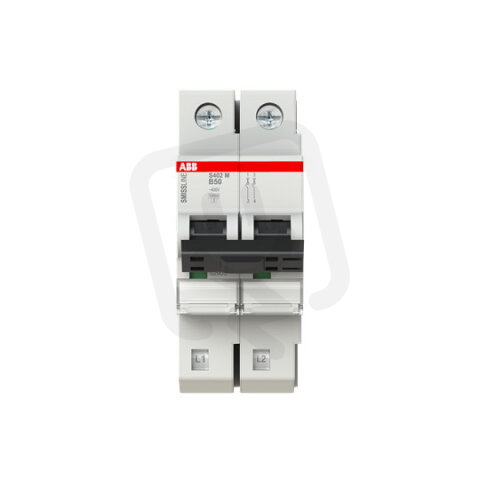S402M-B50 Jistič 2p char.B 50A 10000 230/400V ABB 2CCS572001R0505