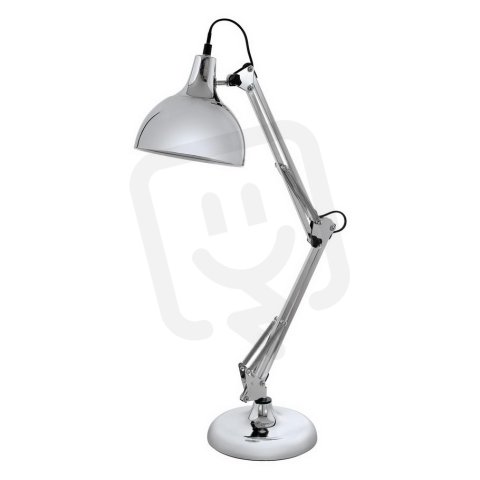 Stolní svítidlo BORGILLIO 1xE27 chrom 40W IP20 EGLO 94702