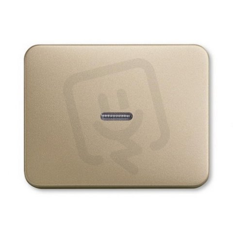 ABB Alpha Exclusive 3558B-A653260 Kryt spínače jednoduchý,s čirým průzorem