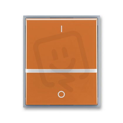 ABB Element 3558E-A00655 07 Kryt spínače jednoduchý,s průzorem,pro řazení 2S