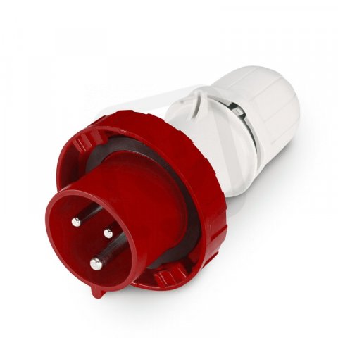 SCAME 218.6333 Vidlice OPTIMA - 2P+E, 63A, 6h/200-250 V, 50/60 Hz, IP67