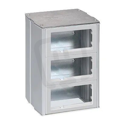 Minivěže oboustranný KT 12×K45 hliník nerezová ocel KONTAKT SIMON KT1200/8