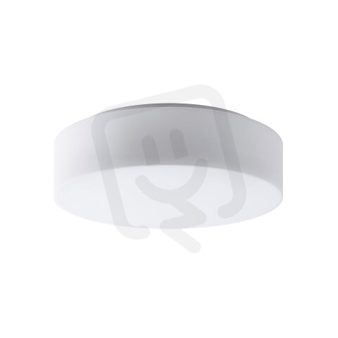 Přisazené svítidlo se skleněným stínidlem ERIS 3 2x13W IP43 E27 PIR bílá