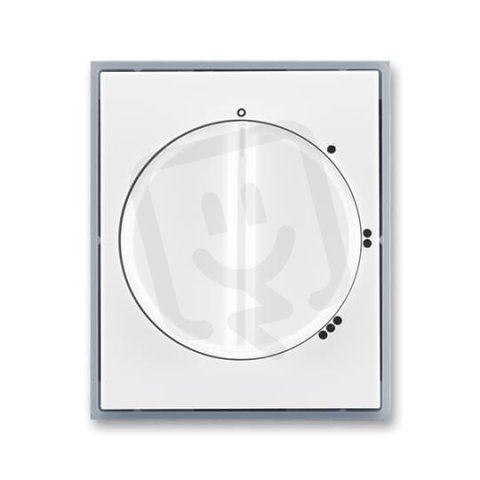 Kryt spínače s 3stup. otoč ovl 3294E-A00170 04 bílá/ledová šedá Element ABB