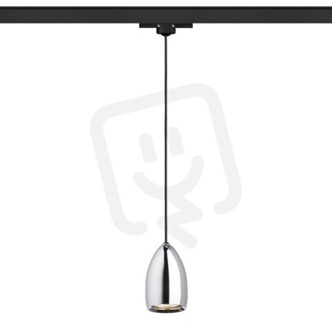 BABADES pro tříokr. lištu chrom 230V GU10 35W RENDL R13216