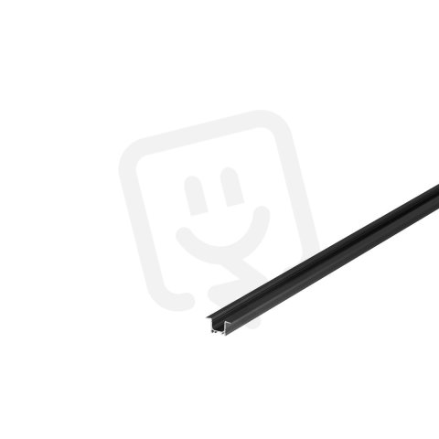 GRAZIA 10, profil k zabudování, LED, 2m, černý    SLV 1000459